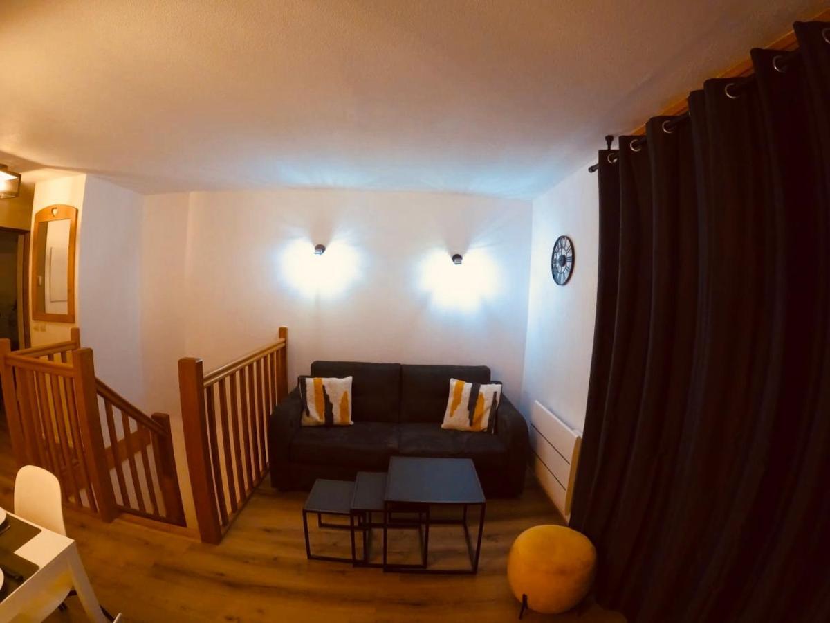 Magnifique T3 Duplex 6 Pers Avec Parking Prive. Appartement Orcières Buitenkant foto